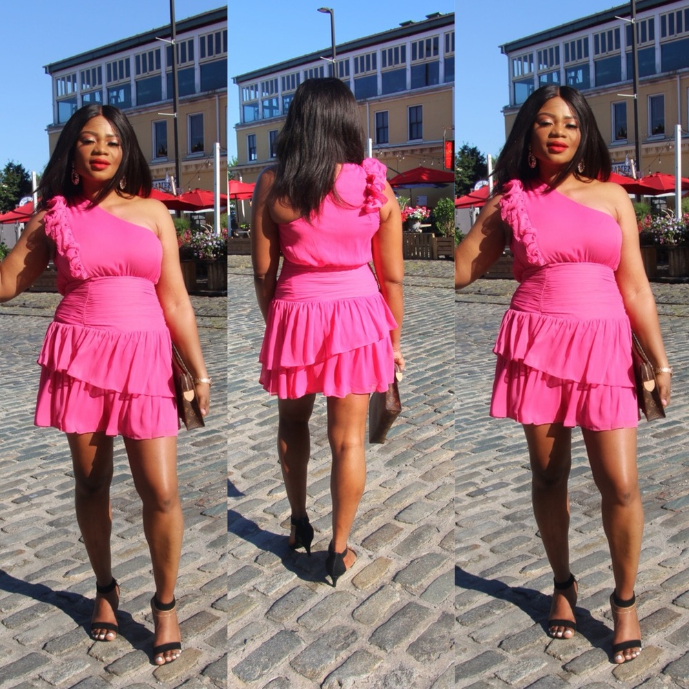 One Shoulder Summer Dress